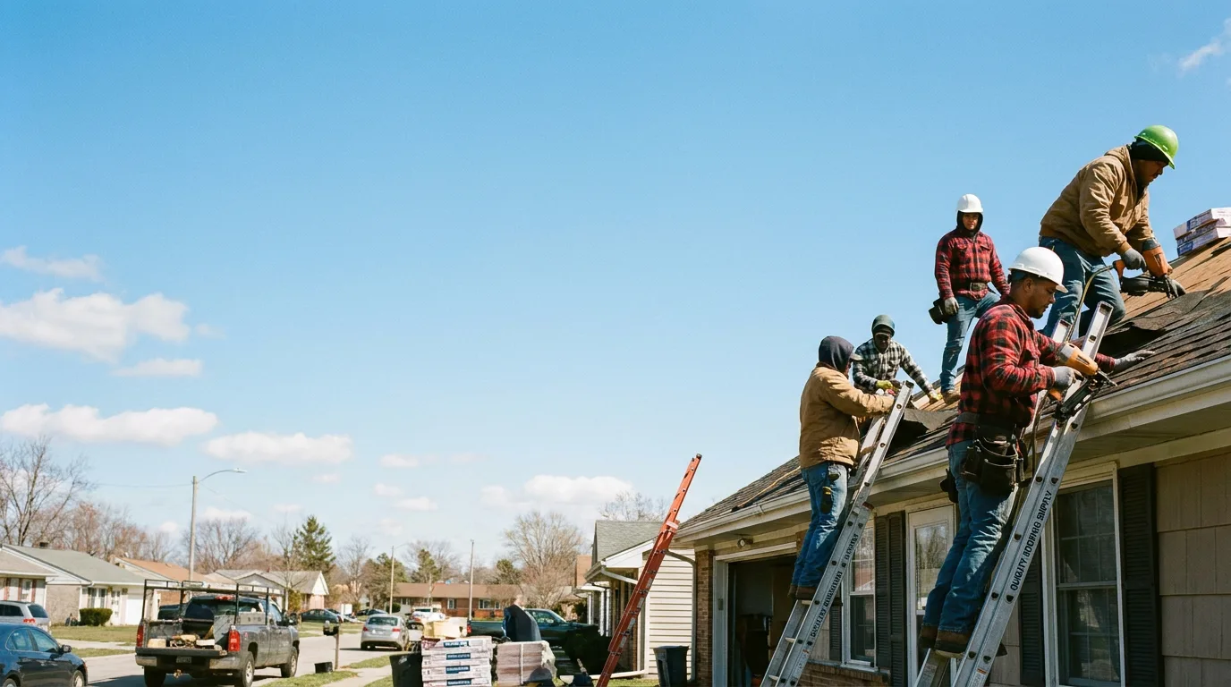 Roofing in Branchville, IN near me